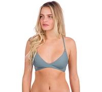 O'Neill PW BAAY Mix TOP-6145 EUCALYPTUS-42 Bikini, Donna, Verde eucalipto, 42