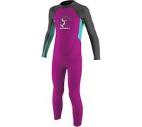 O´neill Wetsuits Toddler Reactor Ii 2 Mm Junior Long Sleeve Back Zip Neoprene Suit Rosa 24 Months Ragazza