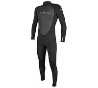 O'Neill Reactor II 3/2 mm Back Zip Full Wetsuit, Black/Black, 4XL EU
