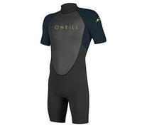 O'Neill Reactor II Back Zip Spring, Muta Subacquea Ragazzi, Nero/Ardesia, Dimensione 8