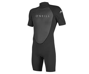 ONeill Reactor II - Tuta da Immersione Corta con Cerniera Posteriore, 2 mm, Colore: Nero