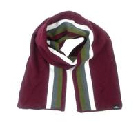 O'Neill Scialle Lavorato a Maglia Sciarpa Preppy Rosso Strisce Lungo