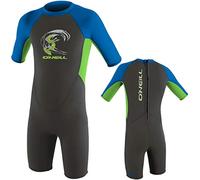 ONeill Toddler Reactor 2mm Back Zip Shorty Wetsuit 4867 - Graphite/Dayglo/Ocean