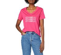 O'Neill Triple Stack-Maglietta con Scollo a V, T-Shirt Donna, Cabaret, XS