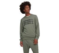 O'NEILL Triple Stack Sweatshirt, Maglia di Tuta Uomo, 6198 Verde Agave, S/M
