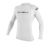 ONEILL WETSUITS Basic Skins Long Sleeve, Camicia Unisex-Bambini, White, Size 12