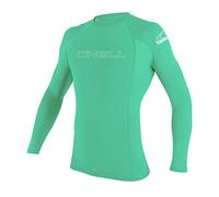 O'Neill Wetsuits Camicia da Sole a Maniche Corte da Uomo Basic Skins, Rash Vest Unisex-Giovani, Acqua Chiara, 12