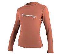 O'Neill Wetsuits Camicia da Sole a Maniche Lunghe da Donna Basic Skins