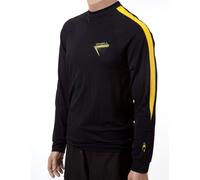 O'Neill Wetsuits - Camicia tecnica a maniche lunghe da uomo, 24/7, nero/giallo, M