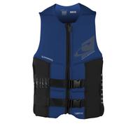 O'Neill Wetsuits Men's Assault USCG Life Vest Pacific/Black Medium
