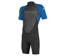O'Neill Wetsuits Reactor-2-Molla con Cerniera Posteriore da 2 mm, Muta Uomo, Nero/Oceano, XL