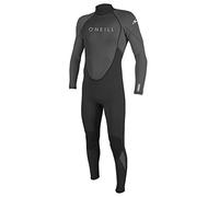 O'Neill Wetsuits - Muta intera da uomo Reactor-2 con cerniera posteriore da 3/2 mm, nero/grafite, M UK