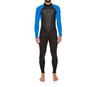 O'Neill Wetsuits - Muta intera da uomo Reactor-2 con cerniera posteriore da 3/2 mm, nero/oceano, L UK