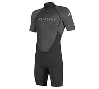 O'Neill Wetsuits Reactor-2-Molla con Cerniera Posteriore da 2 mm, Muta Uomo, Nero/Grafite, L