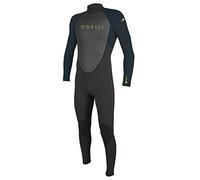 O'Neill Wetsuits Reactor II - Muta intera in neoprene con cerniera posteriore, nero/ardesia, taglia 12