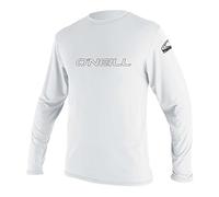 ONEILL WETSUITS Unisex - Bambini Basic Skins Long Sleeve Sun Camicia, White, Size 16