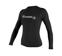 O'Neill Women's Basic L/S Rash Guard - maglia a compressione - donna S Light Green woman