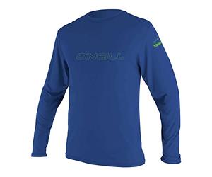 O'Neill Wetsuits Youth Basic Skins Long Sleeve Sun Shirt Camicia Unisex - Bambini e Ragazzi