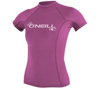 O'Neill Women's Basic S/S Rash Guard - maglia a compressione - donna XL Pink woman