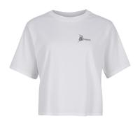 O'Neill - Women's Global Fire - T-shirt L bianco/grigio
