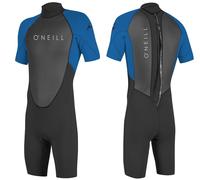 O'Neill Youth Reactor-2 2Mm Back Zip Shorty Neoprene Wetsuit Ocean