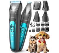 oneisall 4 in 1 Tosatrice per Cane Gatto con Luce LED, 2025 Nuova Versione Cura