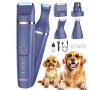 oneisall 4 in 1 Tosatrice per Cani e Gatti Silenzioso, Ricaricabile Rasoio per C
