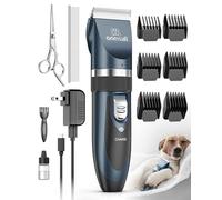 oneisall Rasoio per cani a basso rumore ricaricabile senza fili elettrico silenzioso tagliacapelli set per cani gatti animali domestici