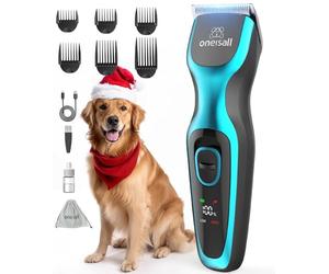 oneisall Tagliacane silenzioso, tagliacapelli professionale per cani e gatti,
