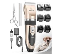 oneisall Tosatrice per Cani Professionale rumore basso Rasoio per cani Toelettatura Cani Gatti Animali Tosatore
