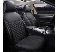 ONEMAJI 2 Pezzi Coprisedili Auto Anteriore per Seat/Cupra ATECA Baujahr 2016-2024, Anti Scivolo Coprisedile Singolo con Schienale Sedile Anteriori Posteriori