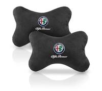 ONEMAJI 2 Pezzi Cuscino Poggiatesta Auto per Alfa Romeo Junior Ibrida Q4 2025, Cuscino Auto Collo Pillow Poggiatesta Supporto Testa per Seggiolino Auto Cervicale