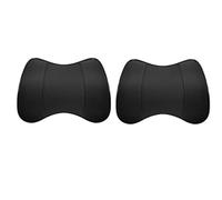 ONEMAJI 2 Pezzi Poggiatesta Auto per Audi A5 Fu 2024-2025, Cuscino Supporto per la Testa Cuscini per Il Collo dell'automobile Accessori Essenziali Viaggi,Black