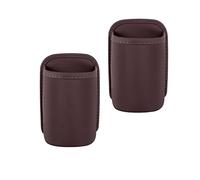 ONEMAJI 2 Pezzi Porta Bicchieri Auto per VW Golf 7 Golf MK7 7.5 2013-2019, Supporto Bevande Organizzatore Vano Portaoggetti Interni Accessori Veicolo Telefono,Brown