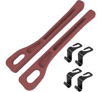 ONEMAJI 2 Pezzi Striscia per Il Seggiolino Auto per Mitsubishi Eclipse Cross 2018 2019 2020 2021 2022 2023 2024-, Riempitivo per Fessure nel Seggiolino Autos Organizer, Spazio Autos Filler, Red