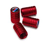 ONEMAJI 4Pezzi Tappi valvole Pneumatici per Mazda 2 II Takumi 2012-2013, coprivalvola Ruota Aria Pneumatico Cappucci Auto valvola Cerchio Stelo Copertura Protezione,D