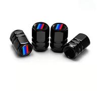 ONEMAJI 4Pezzi Tappi valvole Pneumatici per Mazda 2 II Takumi 2012-2013, coprivalvola Ruota Aria Pneumatico Cappucci Auto valvola Cerchio Stelo Copertura Protezione,A