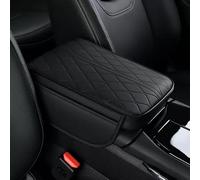 ONEMAJI Cuscino per Bracciolo Auto per Toyota Yaris Mk1 Hatchback 2003-2006, Copertura Console Centrale in Pelle Sintetica Trapuntata, Poggiabraccio e Protezione Console Centrale, B