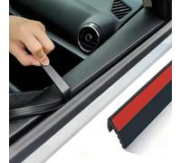 ONEMAJI Guarnizione Finestrino Auto per Smart #5 Brabus 2025 2026 | Striscia Sigillante in Gomma a Forma di V Profilo Flessibile Insonorizzante Fessure Vetro Accessorio Antipolvere Antivento