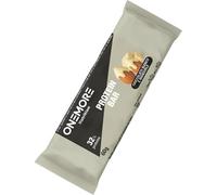 ONEMORE Barrette Proteiche White Almond, 32% Proteine, Cioccolato Bianco e Mandorle, 60g, Snack Proteico con Caramello, 12 Pezzi