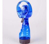 OneMoreT - Mini ventilatore portatile con nebulizzatore, per sport, viaggi, spiaggia, campeggio, Blue
