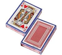 OneNine Carte da gioco standard, 2 carte da poker professionali con due segni angolari di alta qualità, per Texas Holdem Poker, Blackjack, Euchre, Canasta, Pinochle, Casino Grade