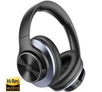 Oneodio A10 ANC Cuffie Bluetooth wireless Audio ad alta risoluzione Cuffie ibride con cancellazione attiva del rumore con microfono Tipo C Ricarica rapida