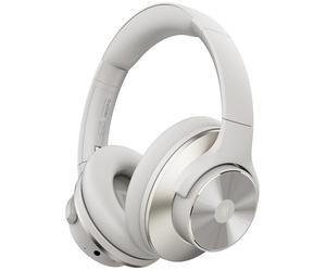 OneOdio A10 Cuffie Bluetooth Over Ear Cuffie Wireless Bluetooth con Cancellazione Attiva Rumore Adattiva fino al 98%,Ttecnologia ANC Ibrida,Riproduzione 62 Ore,Comodo da indossare Grigio Arg