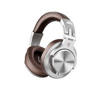 ONEODIO A71 con jack da 3,5 mm e 6,35 mm, microfono, PC e Mac CUFFIE CABLATE, Marrone, Argento