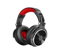 Cuffie OneOdio Pro10 con cavo, connettori 3,5 mm e 6,35 mm, Shareport, professionali rosse