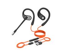 ONEODIO OpenRock Link 10 cablati USB-C, microfono integrato AURICOLARI, Nero