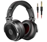 OneOdio Pro 50 Cuffie Professionali da Studio, Cuffie Cablate con Shareport e Microfono, Jack da 3,5 mm e 6,35 mm, Cuffie per Registrazione, Mixaggio, Monitoraggio, Creatori, DJ, Chitarra, Podcast