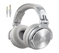 OneOdio Studio Pro 10 Hi-Res Cuffie DJ Cablate c/ Shareporte e Microfono Silver