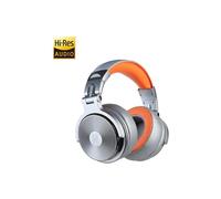 OneOdio Studio Pro 50 Hi-Res Cuffie DJ Cablate c/Microfono Silver/Orange